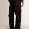 Schwarze Cargohose Schwarze Cargohose