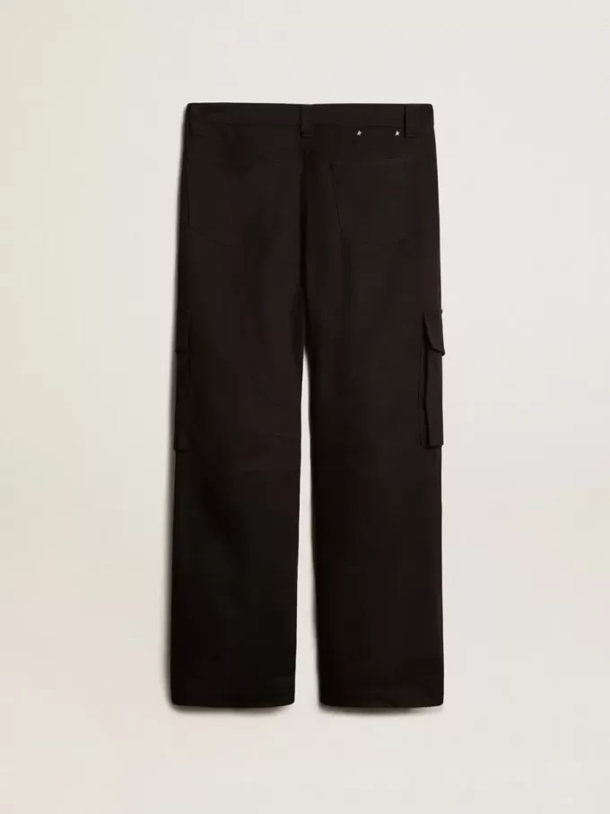 Schwarze Cargohose Schwarze Cargohose