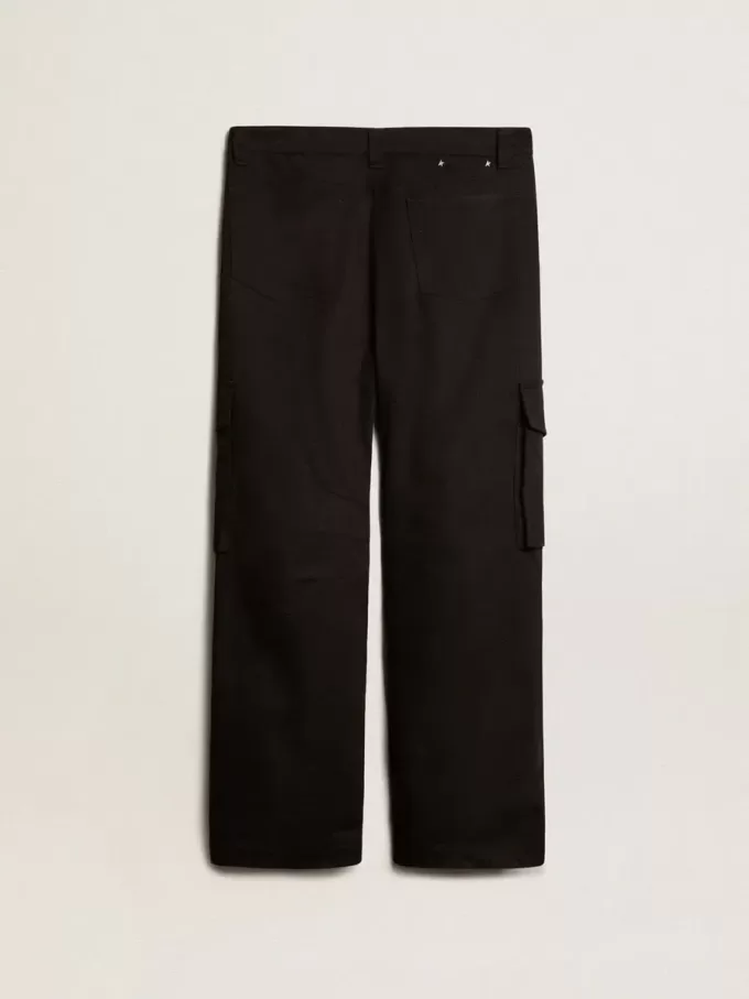 Schwarze Cargohose Schwarze Cargohose