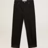 Schwarze Damenjeans