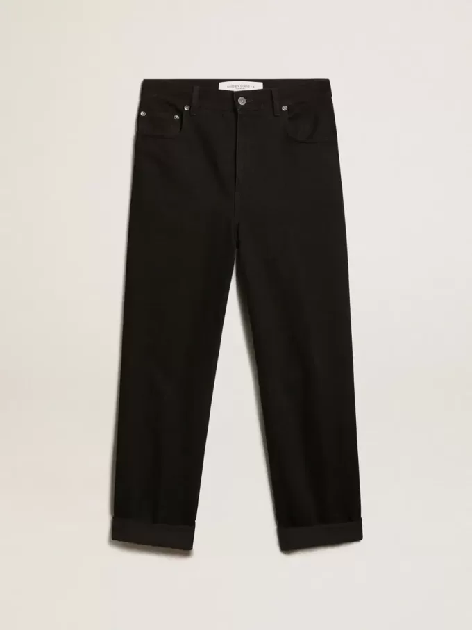 Schwarze Damenjeans