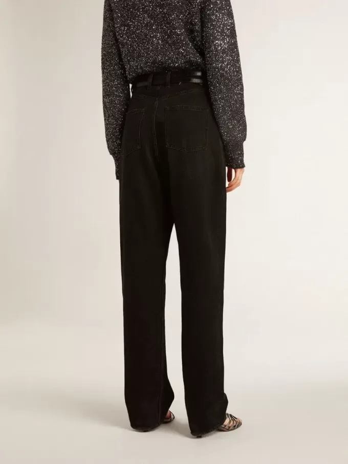 Schwarze Damenjeans