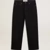 Schwarze One-Wash-Jeans für Herren Schwarze One-Wash-Jeans für Herren
