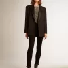 Schwarze Skinny-Jeans für Damen