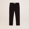 Schwarze Skinny-Jeans für Herren