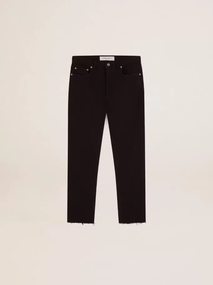 Schwarze Skinny-Jeans für Herren