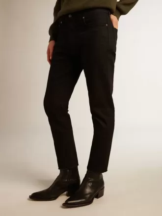 Schwarze Skinny-Jeans für Herren