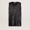 Schwarzes Paillettenkleid für Damen Schwarzes Paillettenkleid für Damen