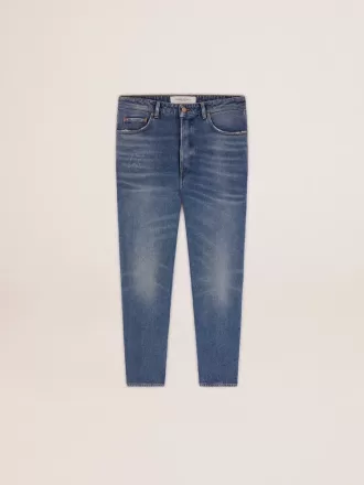 Slim Fit Jeans für Herren mit mittlerer Waschung