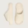 Herren-Slip-Ons „Space-Star Slide” aus weißem Leder Herren-Slip-Ons „Space-Star Slide” aus weißem Leder