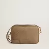 Star Bag aus salbeigrünem Leder mit ton-in-ton Stern Star Bag aus salbeigrünem Leder mit ton-in-ton Stern