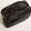 Star Bag aus schwarzem Leder mit ton-in-ton Stern