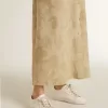 Super-Star aus perlfarbenem Canvas mit einem Ton-in-Ton-Sterneffekt aus Mesh