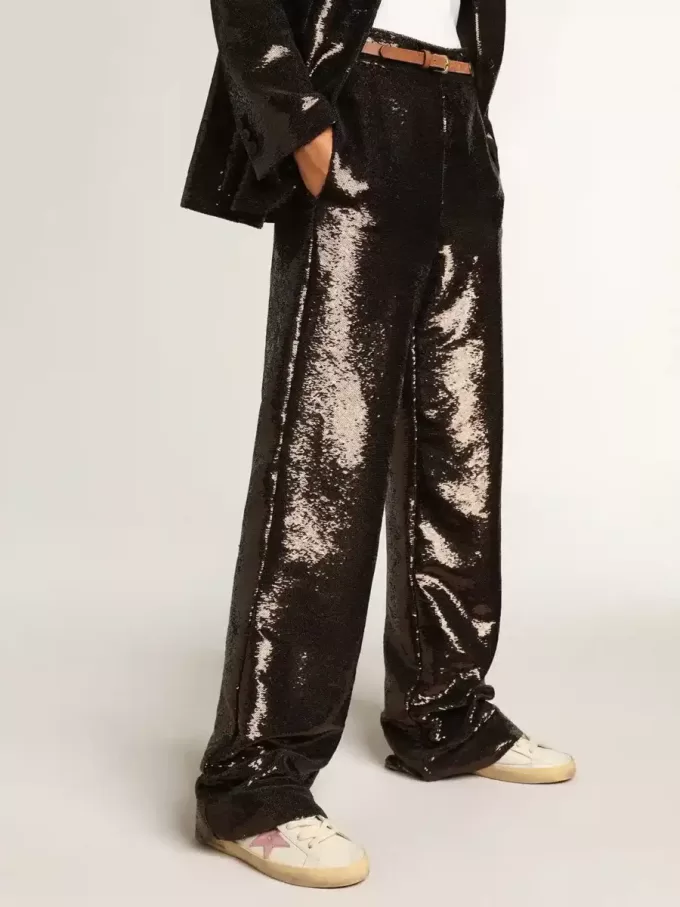 Super-Star für Damen aus weißem Nappaleder mit rosa Metallic-Lederstern