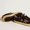 Super-Star für Damen aus Wildleder und Swarovski-Kristallen mit silbernem Stern