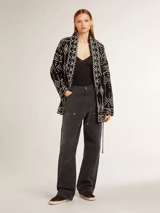 Super-Star für Damen aus Wildleder und Swarovski-Kristallen mit silbernem Stern