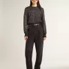Super-Star für Damen mit schwarzem Swarovski-Kristallstern und Fersenlasche Super-Star für Damen mit schwarzem Swarovski-Kristallstern und Fersenlasche