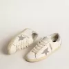 Super-Star für Damen mit silbernem Swarovski-Kristallstern und Fersenlasche Super-Star für Damen mit silbernem Swarovski-Kristallstern und Fersenlasche