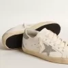 Super-Star für Damen mit silbernem Swarovski-Kristallstern und Fersenlasche Super-Star für Damen mit silbernem Swarovski-Kristallstern und Fersenlasche