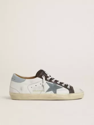 Super-Star LTD für Damen mit hellblauem Wildlederstern und hellblauem Canvas-Fersenlasche