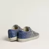 Super-Star LTD in mehrfarbigem Glitzer mit silbernem Metallic-Lederstern
