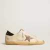 Super-Star LTD mit laminiertem Lederstern und schwarzer Glitzer-Fersenlasche