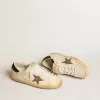 Super-Star LTD mit laminiertem Lederstern und schwarzer Glitzer-Fersenlasche