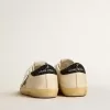 Super-Star LTD mit laminiertem Lederstern und schwarzer Glitzer-Fersenlasche