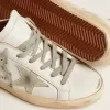 Super-Star-Sneaker für Herren mit Stern aus Wildleder und brauner Fersenlasche