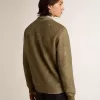 Sweatshirt aus Baumwolle in Buchefarbe mit Vintage-Effekt Sweatshirt aus Baumwolle in Buchefarbe mit Vintage-Effekt