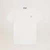 T-Shirt aus der White Star Collection mit goldenem Glitzerstern auf der Vorderseite