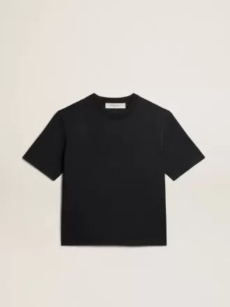 T-Shirt in gewaschenem Schwarz mit umgekehrtem Logo auf der Rückseite – Jersey Capsule T-Shirt in gewaschenem Schwarz mit umgekehrtem Logo auf der Rückseite – Jersey Capsule