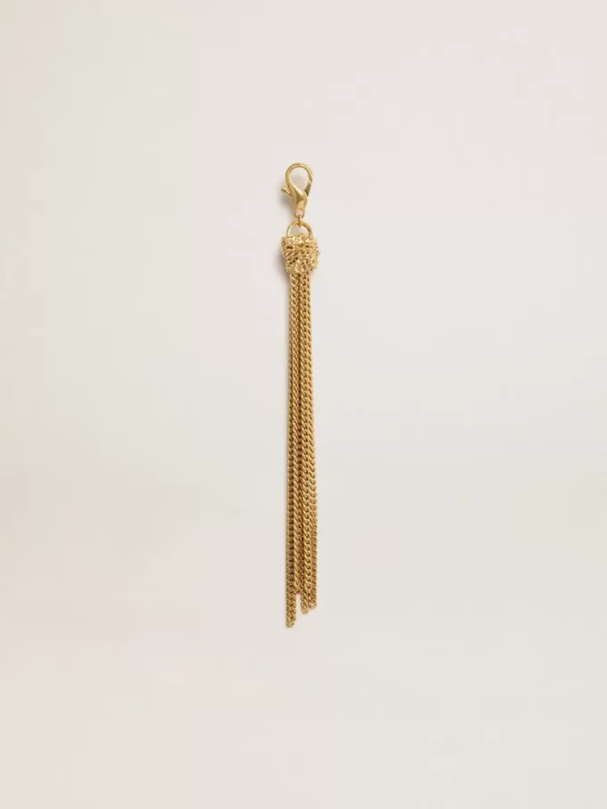 Taschenkette aus goldfarbenem Messing