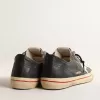 V-Star LTD aus blauem Leder mit silbermetallicfarbenem Lederstern