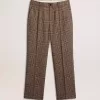 Weiche Herrenhose mit Hahnentrittmuster Weiche Herrenhose mit Hahnentrittmuster