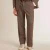 Weiche Herrenhose mit Hahnentrittmuster Weiche Herrenhose mit Hahnentrittmuster