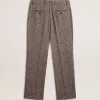 Weiche Herrenhose mit Hahnentrittmuster Weiche Herrenhose mit Hahnentrittmuster