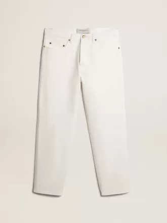 Weiße Jeanshose für Herren