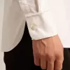 Weißes Baumwollhemd Weißes Baumwollhemd