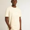 Weißes Herren-T-Shirt aus Baumwolle mit Print auf der Vorderseite