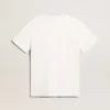 Weißes Herren-T-Shirt mit Distressed-Effekt Weißes Herren-T-Shirt mit Distressed-Effekt