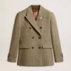 Zweireihiger Damenblazer aus Shetlandwolle Zweireihiger Damenblazer aus Shetlandwolle