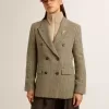 Zweireihiger Damenblazer aus Shetlandwolle Zweireihiger Damenblazer aus Shetlandwolle