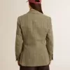 Zweireihiger Damenblazer aus Shetlandwolle Zweireihiger Damenblazer aus Shetlandwolle